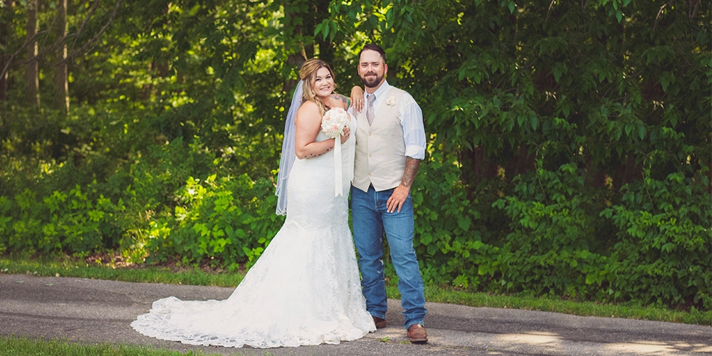 a wedding shot that got us head over heels in love