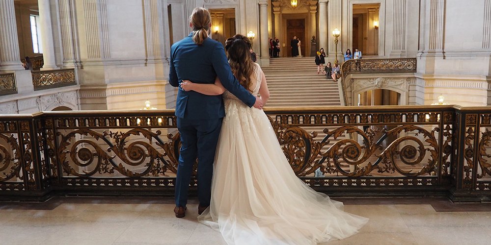 the classic detail is the long tulle train