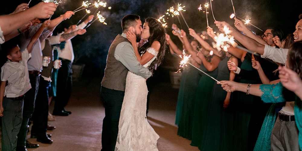 All good nights end with sparklers