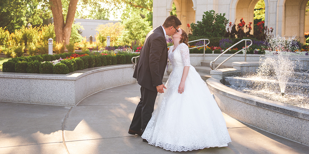 last kiss before wedding