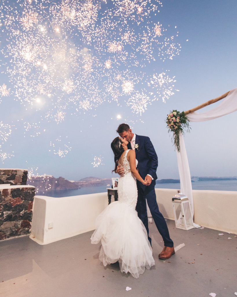 Cap off your wedding with a spectacular display of fireworks