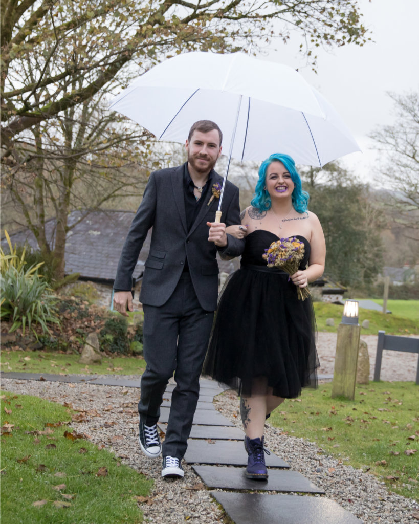 Walking down the aisle together!