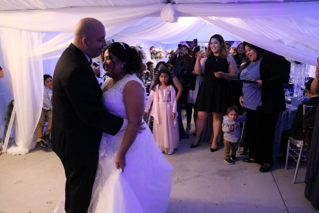 The absolute BEST and Most memorable part of the day was the first dance.