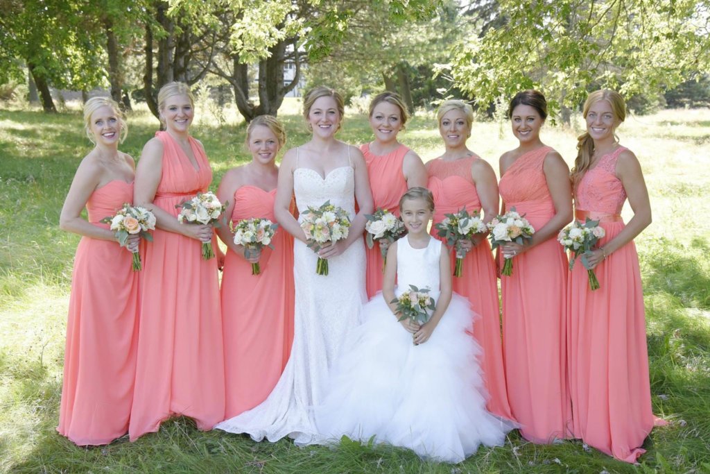 summer color bridesmaid dresses