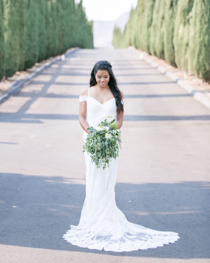 wedding dress for tall girl