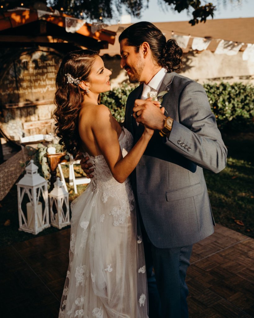 Our first dance as husband and wife was one of the best parts of the day.