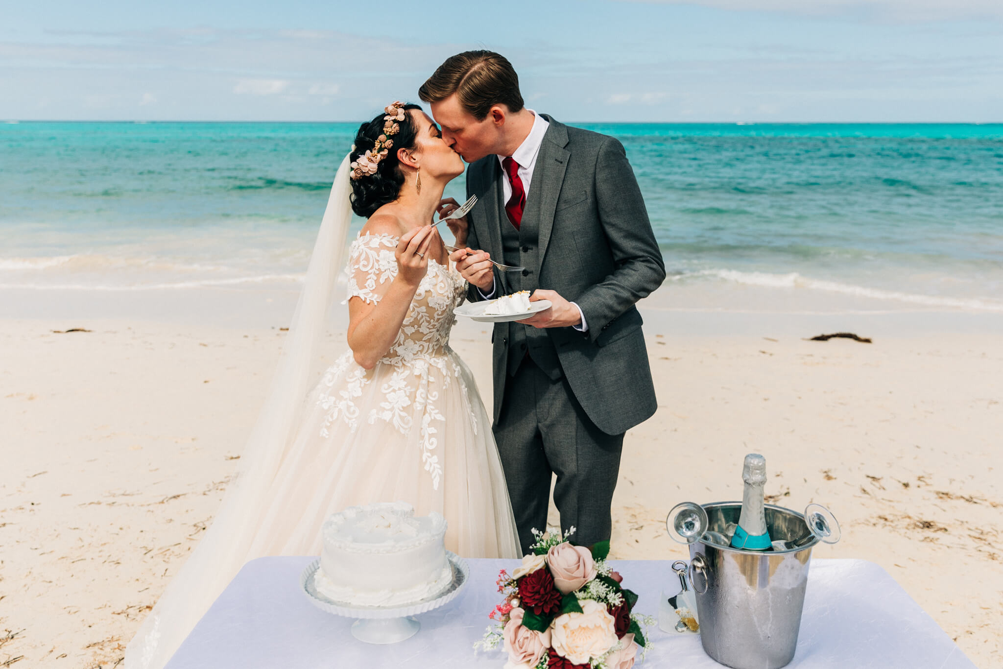 Nothing Sweeter than the NewlyWed Kisses