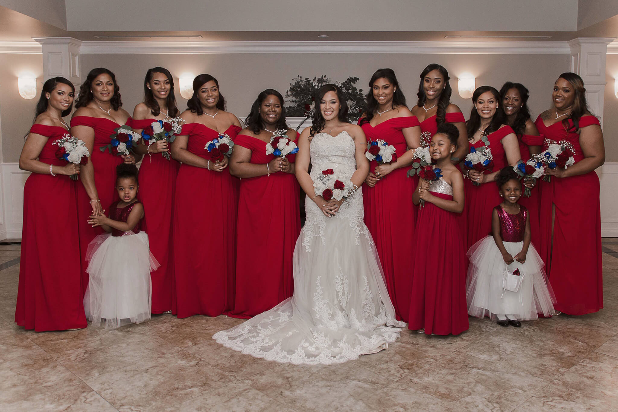 Bridesmaids for a day, besties for life! cocomelodybride & cocomelodybridesmaids