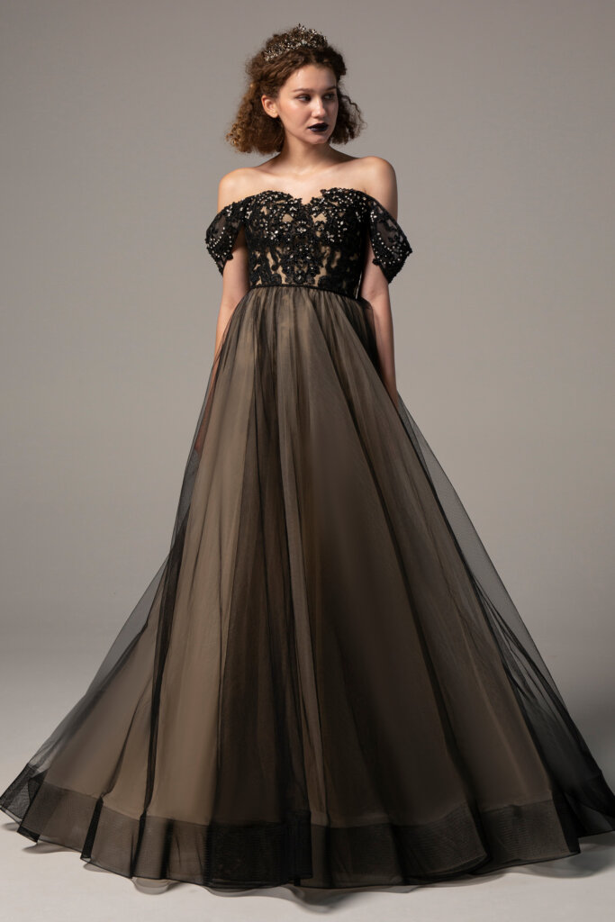 Cocomelody Black Wedding Dresses - CW2318