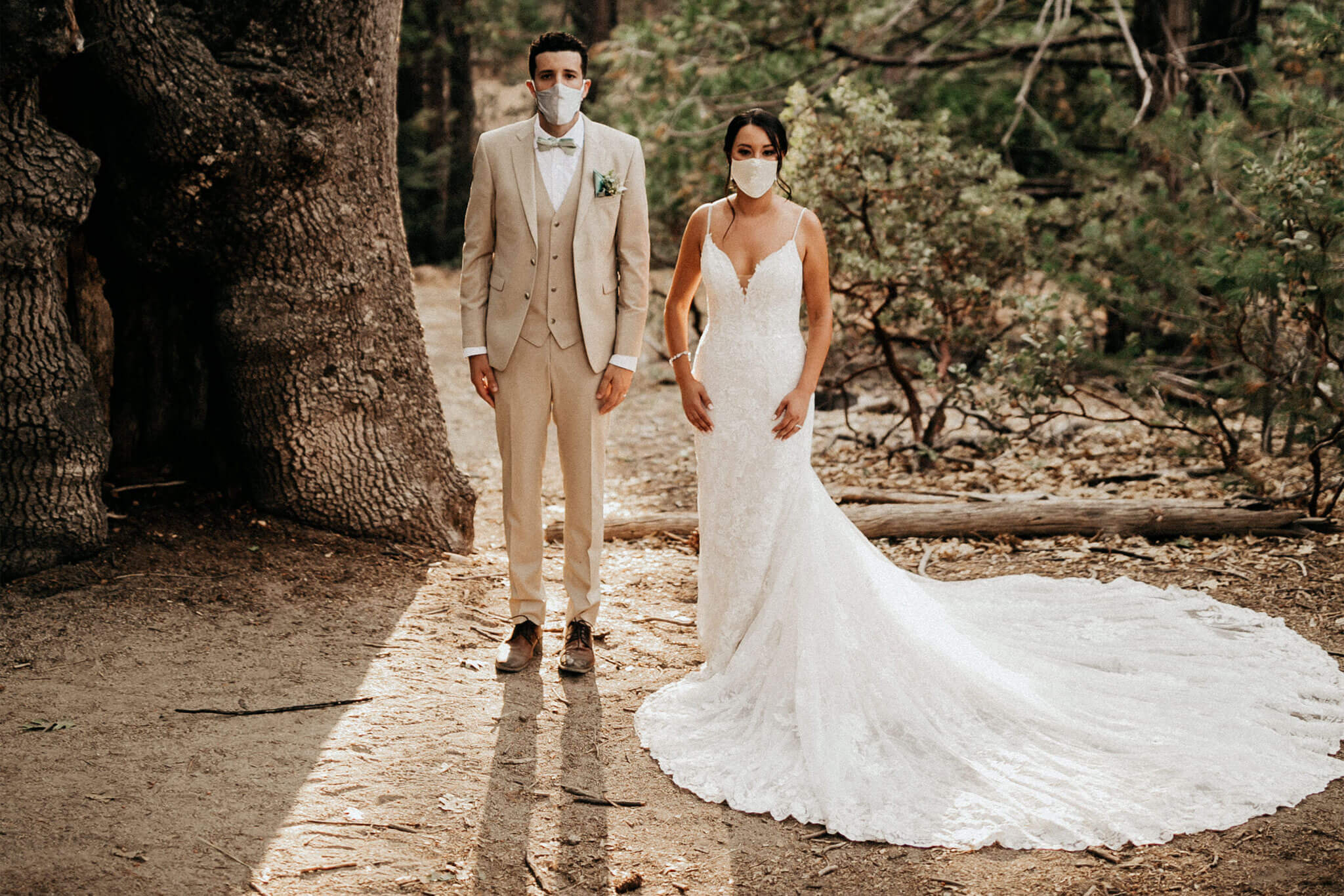 We are in love with Alejandra & Roy's Woodland Wedding 