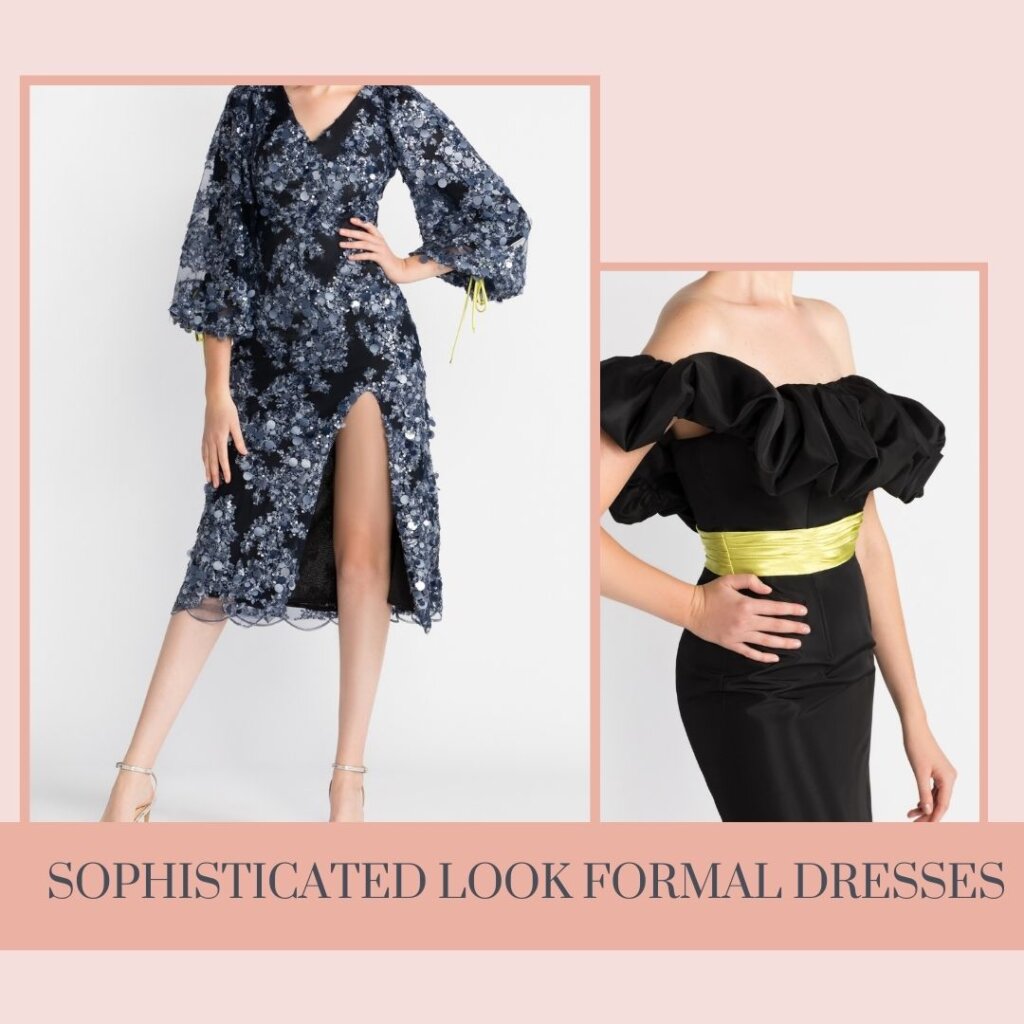 sophisticated look formal dresses