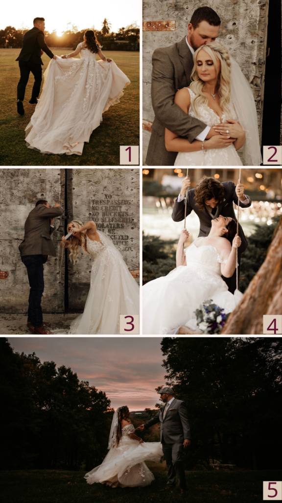 bridal photoshoot ideas