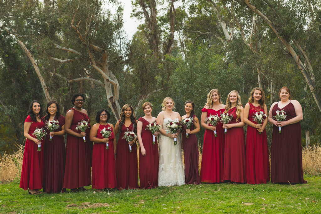 christmas wedding dress