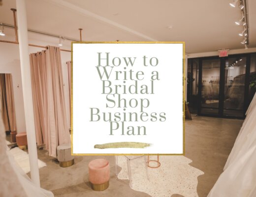 write a bridal shop business plan