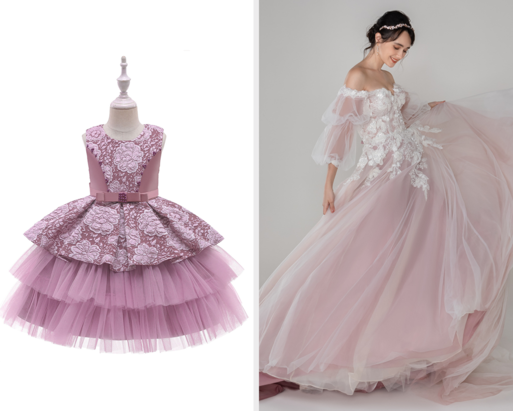 Perfect Pairing: Coordinating Bridal and Flower Girl Dresses