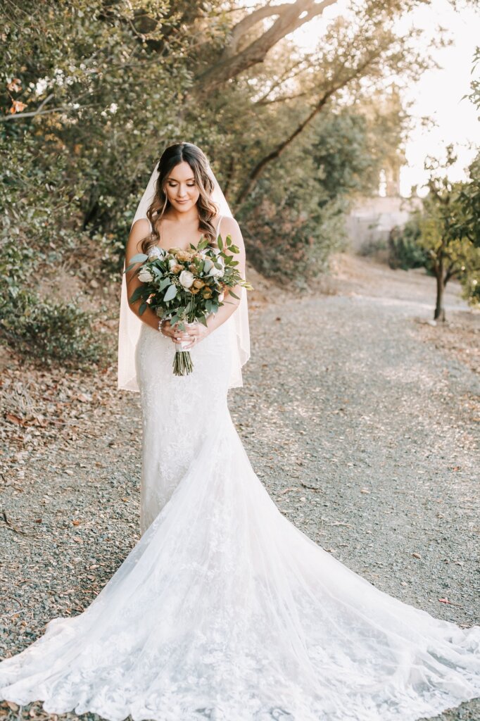 popular vestido de novia estilo sirena