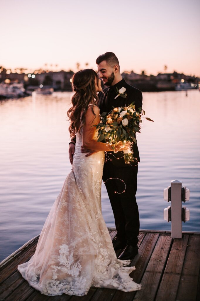 boda rústica y vestido de novia romántico