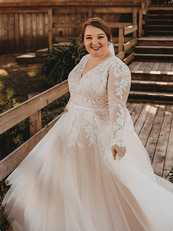7 Secrets to Picking The Perfect Plus Size Wedding Dress