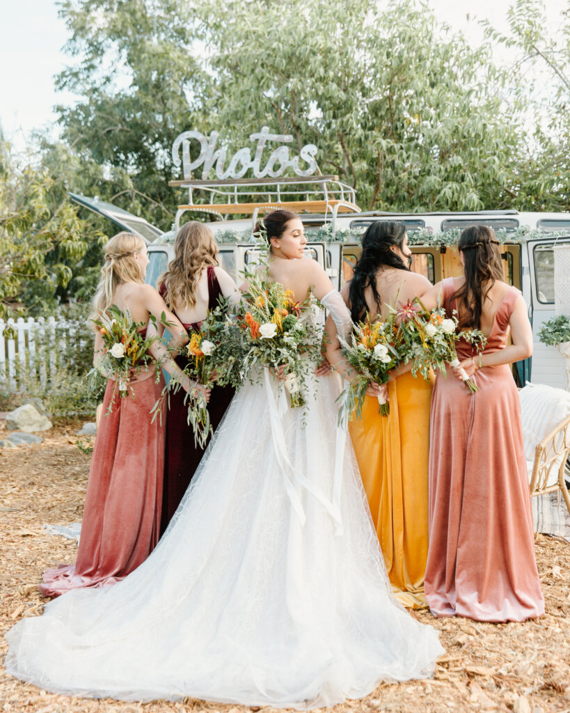 mismatched bridesmaid dresses