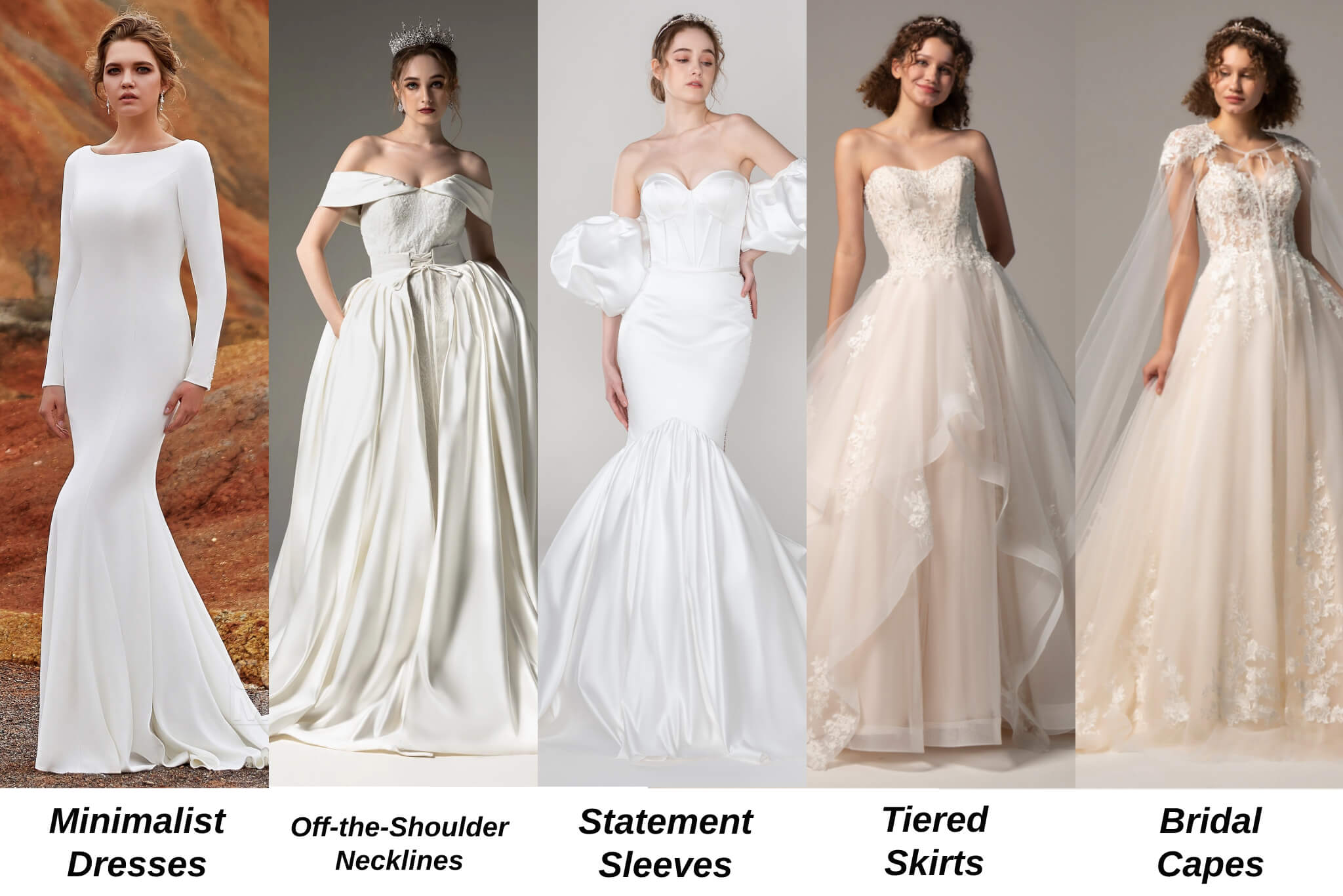 trendy wedding dresses