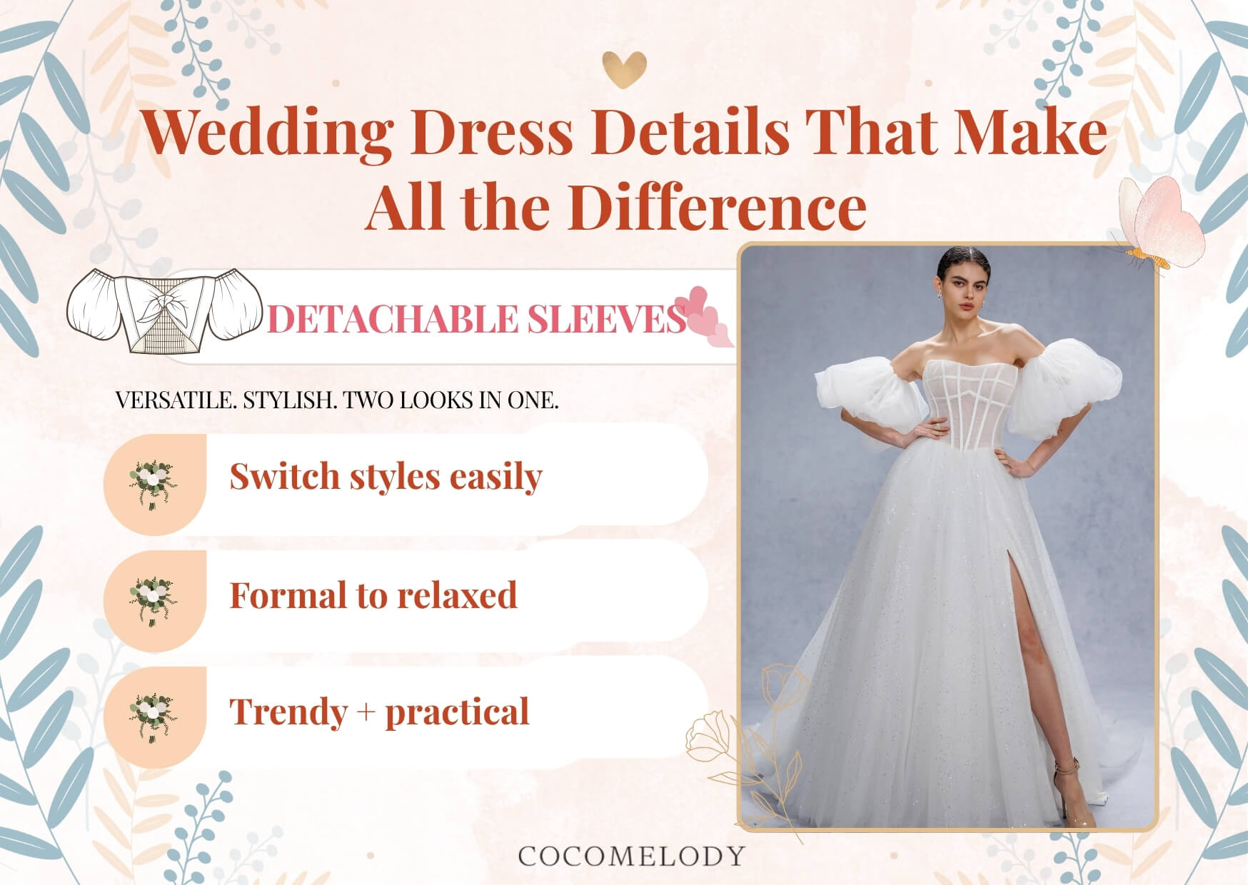 Detachable Sleeves Designs