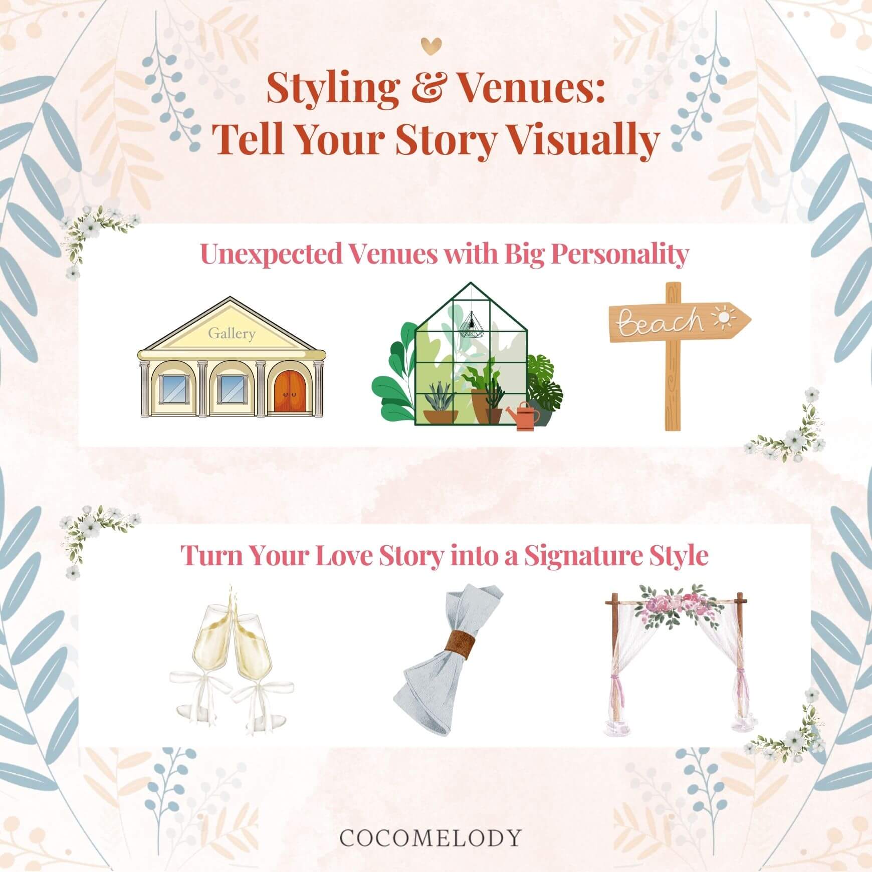 Styling & Venues: Tell Your Story Visually