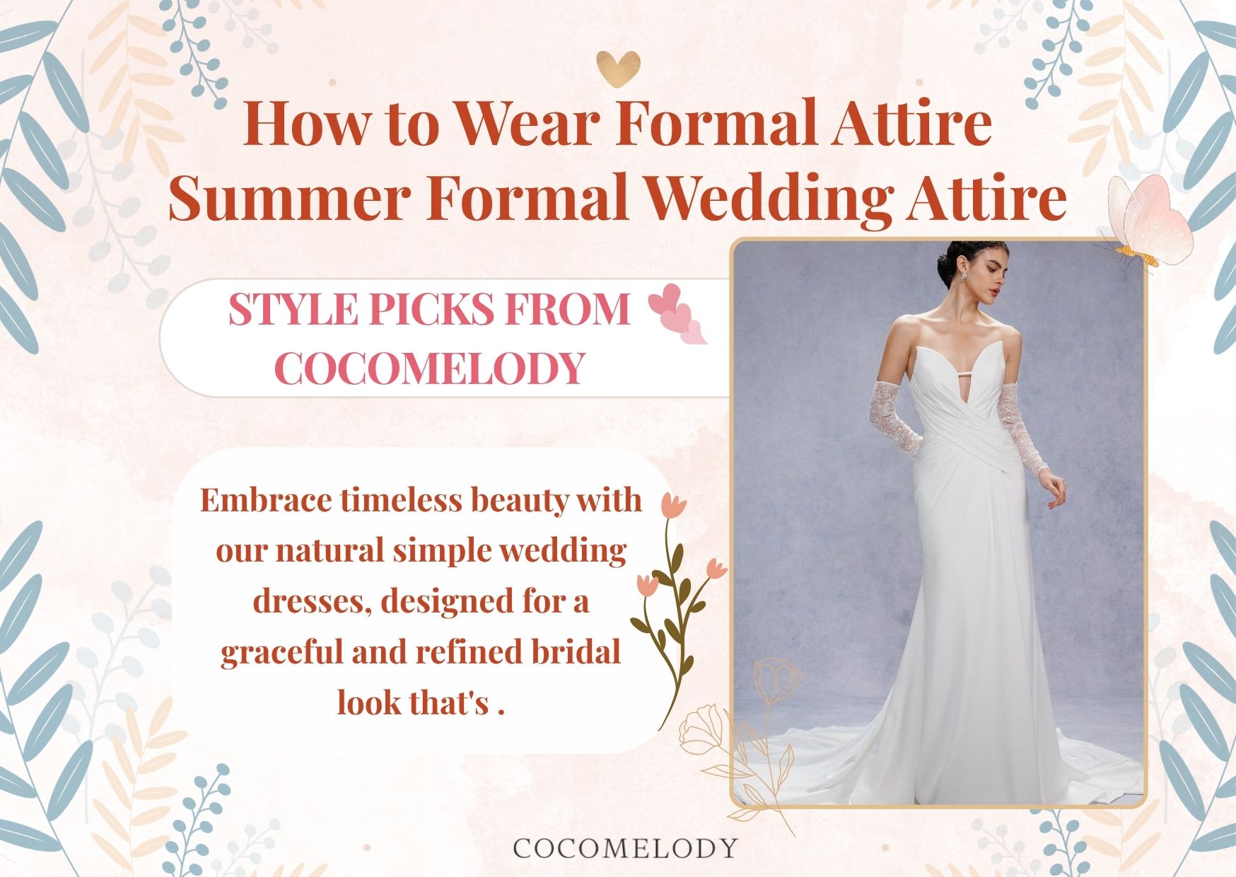 How to Wear Formal Attire-Summer Formal Wedding Attire