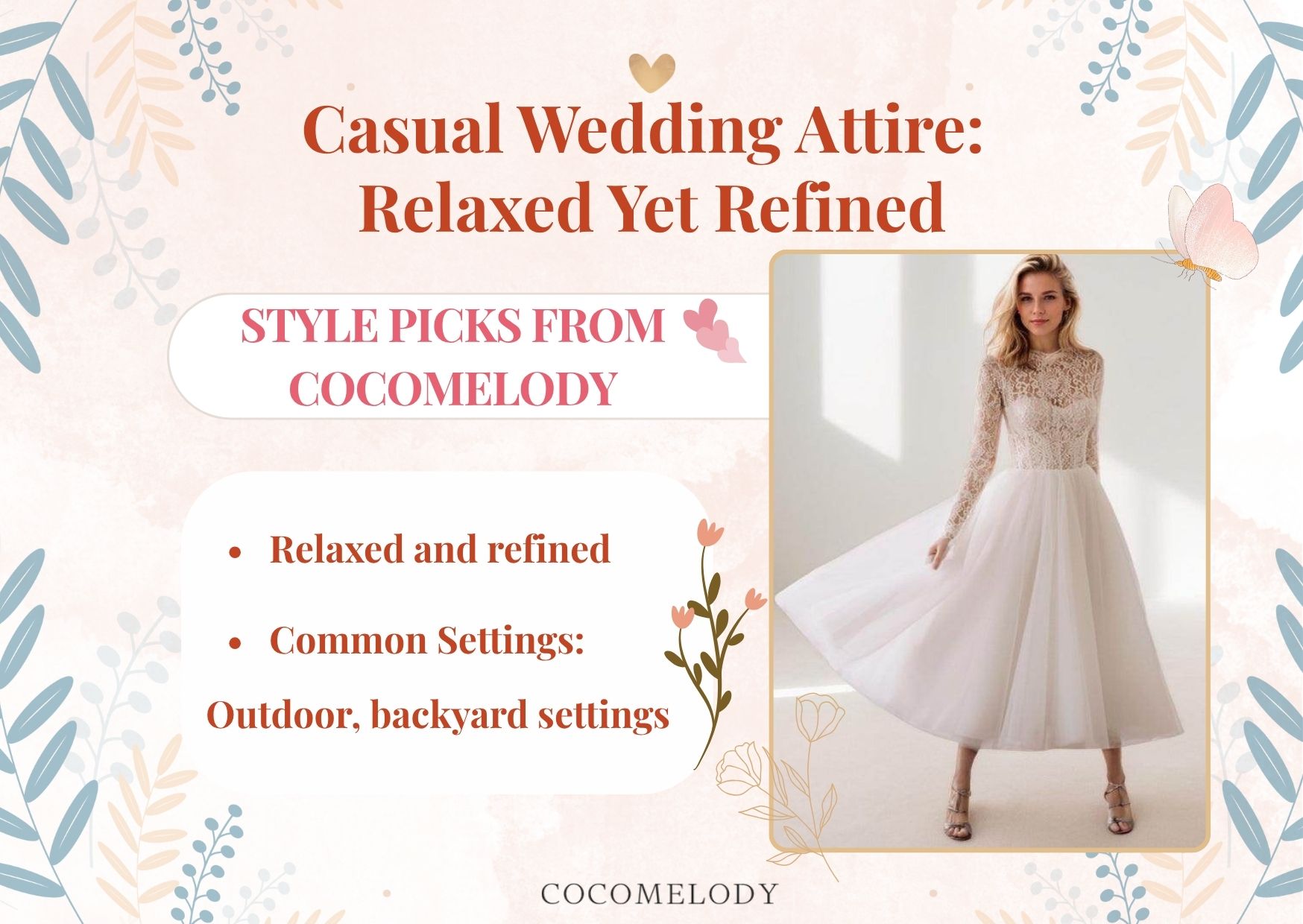 Casual Wedding Attire: Relaxed Yet Refined