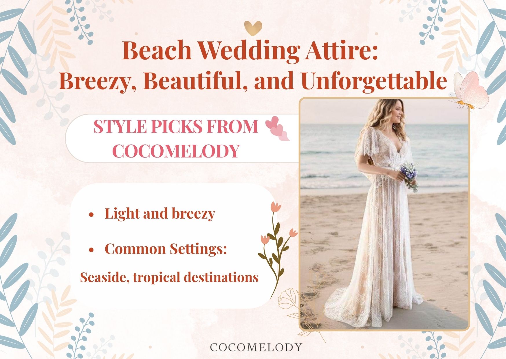 Beach Wedding Attire: Breezy, Beautiful, and Unforgettable