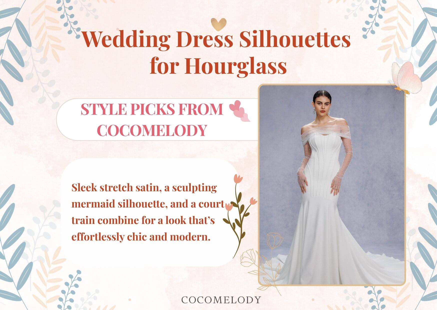 Wedding Dress Silhouettes for Hourglass