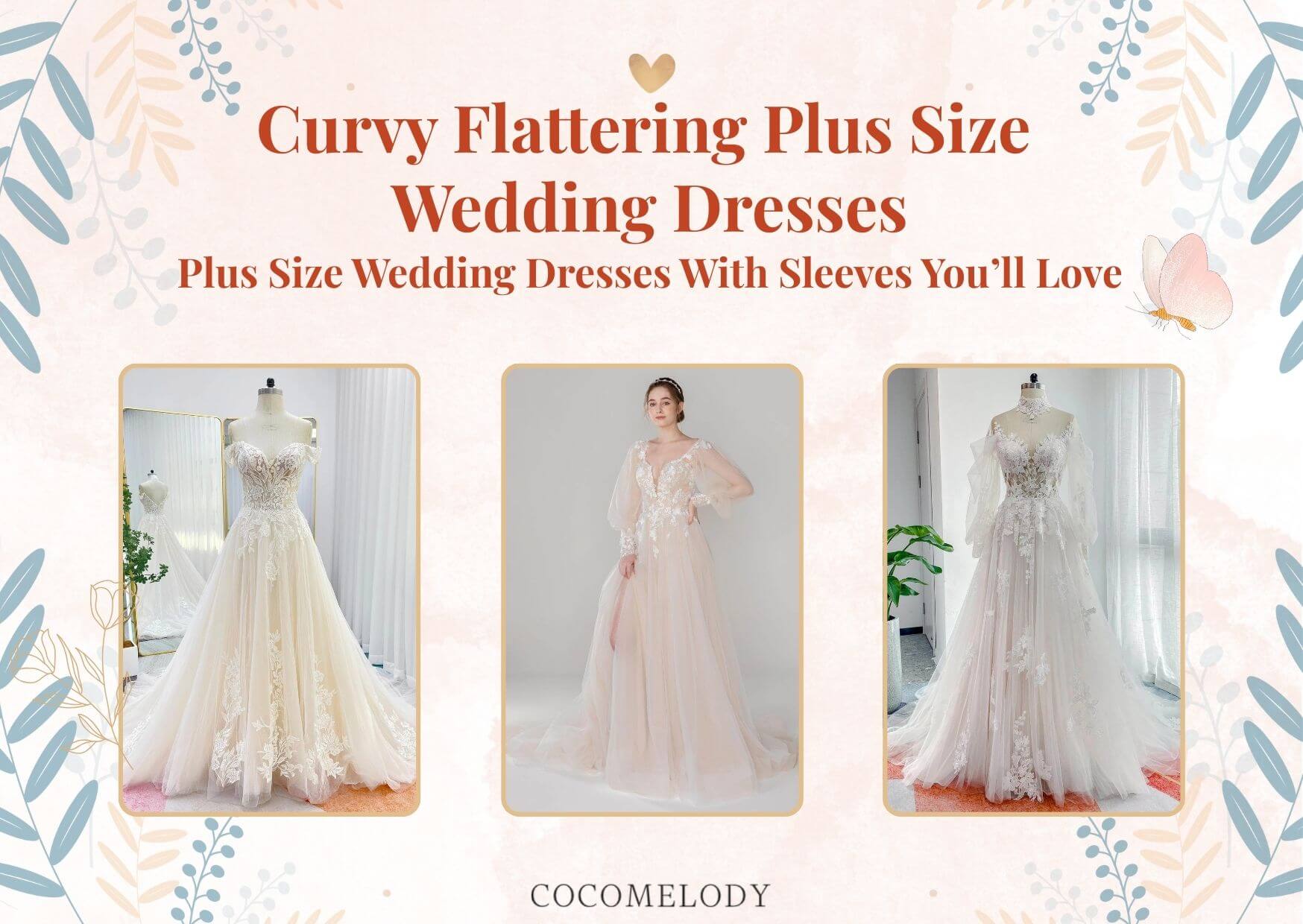 Plus Size Wedding Dresses With Sleeves You’ll Love