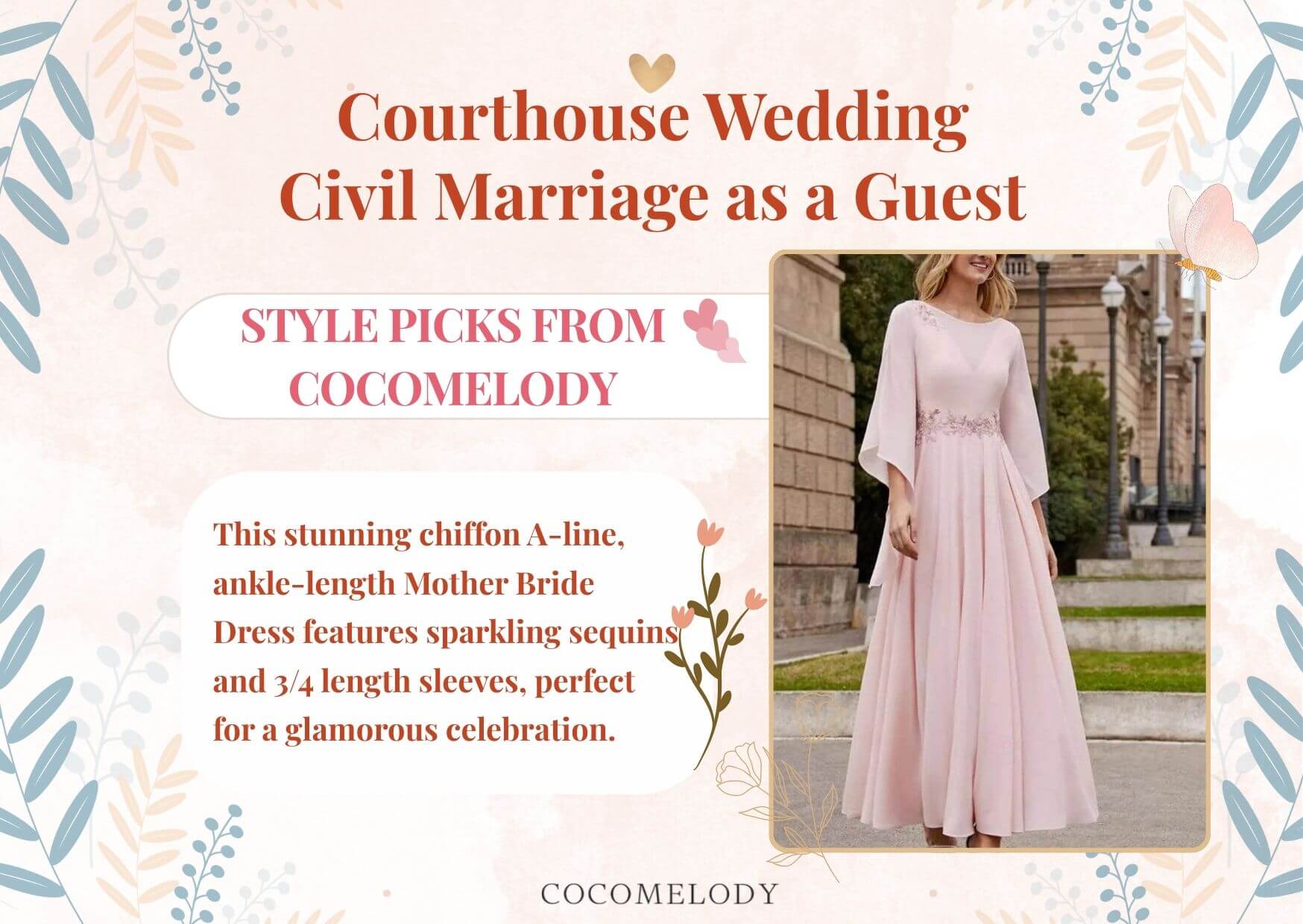Outfit Ideas for Female Guests at a Civil Wedding