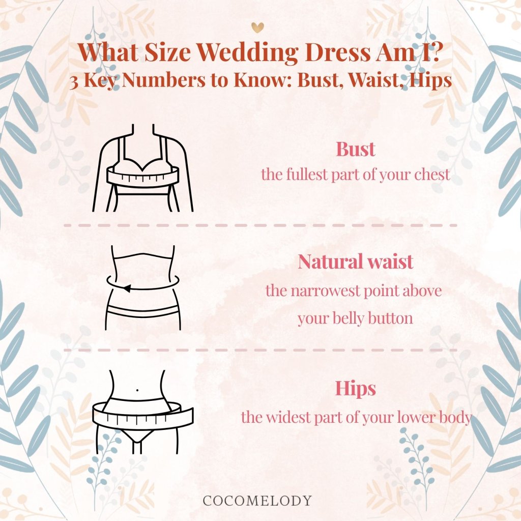 Wedding Dress Size Chart Guide to Find Your Perfect Fit with